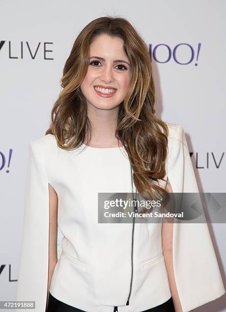 Actress Laura Marano attends The Paley Center For Media Presents Family Night: "Austin & Ally" special screening and panel at The Paley Center for...