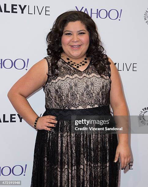 Actress Raini Rodriguez attends The Paley Center For Media Presents Family Night: "Austin & Ally" special screening and panel at The Paley Center for...