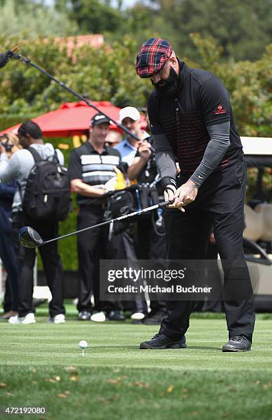 Athlete Brian Wilson attended the 8th Annual George Lopez Celebrity Golf Classic presented by Sabra Salsa to benefit The George Lopez Foundation on...