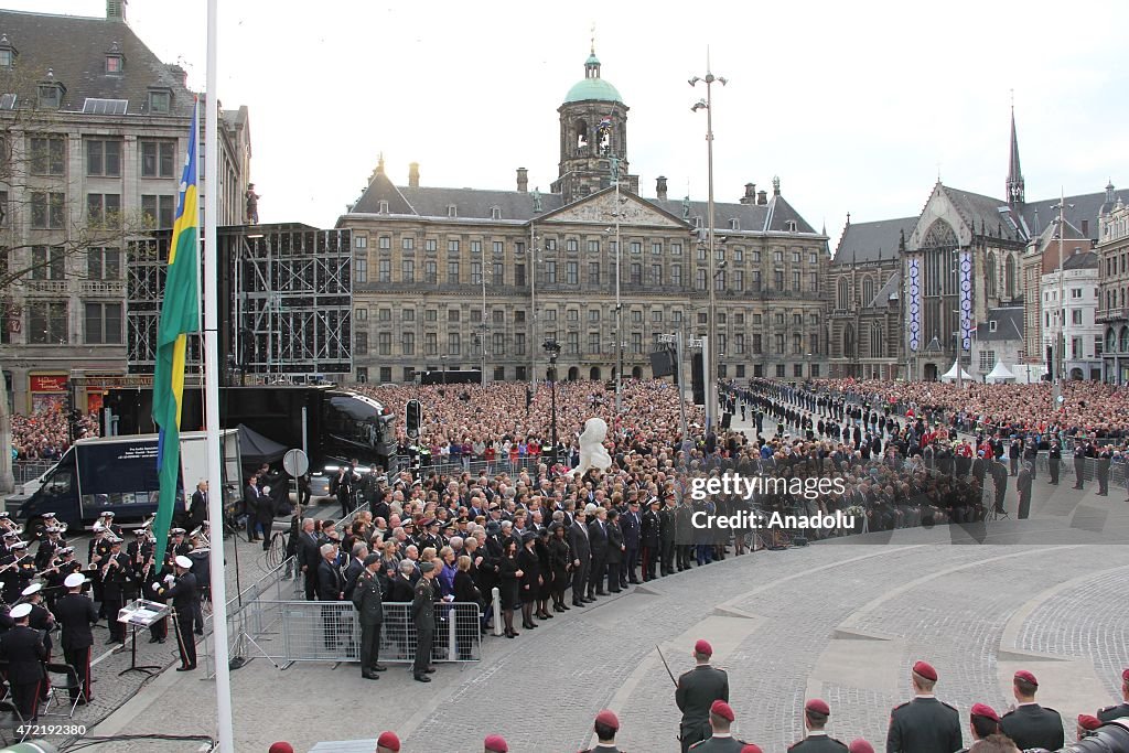 "National Commemoration" ceremony in Amsterdam