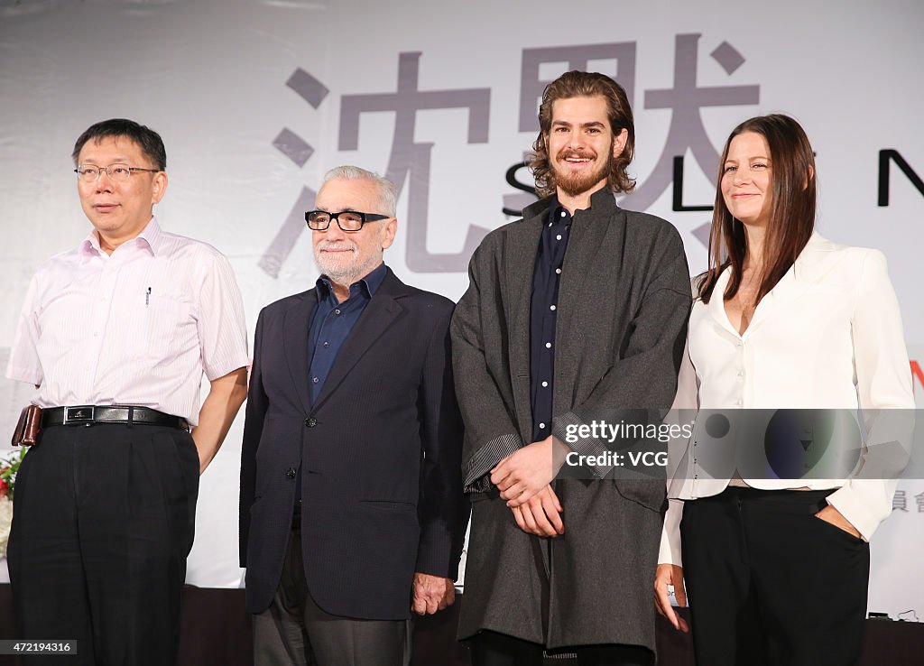 "Silence" Taipei Press Conference