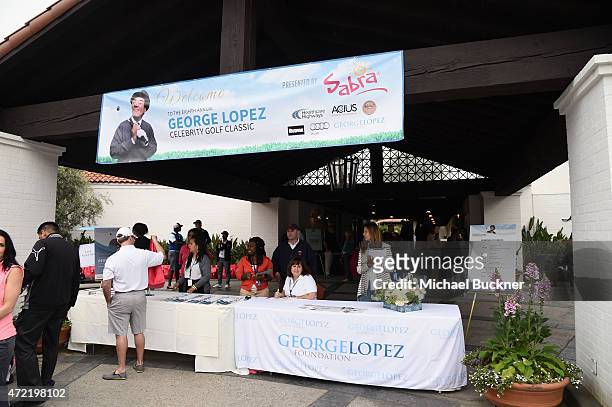 General view of the atmosphere during the 8th Annual George Lopez Celebrity Golf Classic presented by Sabra Salsa to benefit The George Lopez...