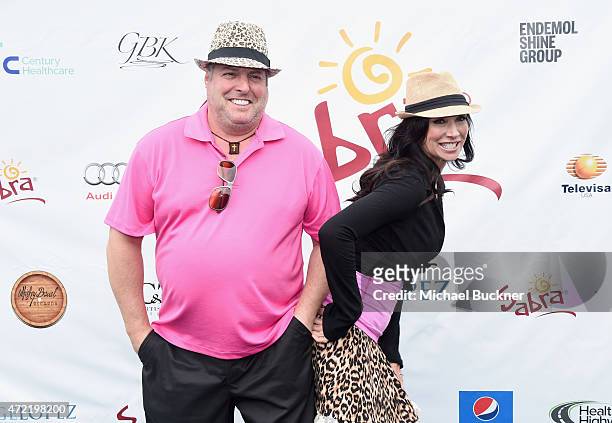 Actors Gary Valentine and Debbe Dunning attended the 8th Annual George Lopez Celebrity Golf Classic presented by Sabra Salsa to benefit The George...