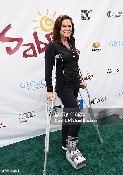 Actress Paula Trickey attended the 8th Annual George Lopez Celebrity Golf Classic presented by Sabra Salsa to benefit The George Lopez Foundation on...