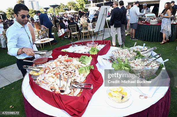 Food on display during the 8th Annual George Lopez Celebrity Golf Classic presented by Sabra Salsa to benefit The George Lopez Foundation on Monday,...