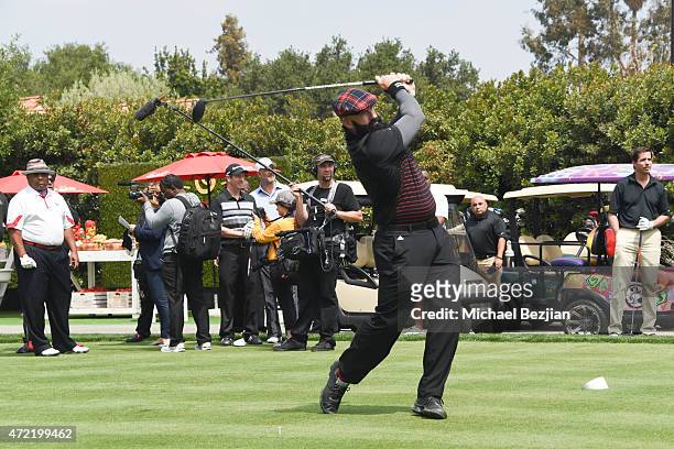 Athlete Brian Wilson attended the 8th Annual George Lopez Celebrity Golf Classic presented by Sabra Salsa to benefit The George Lopez Foundation at...