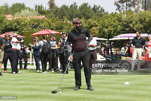Athlete Brian Wilson attended the 8th Annual George Lopez Celebrity Golf Classic presented by Sabra Salsa to benefit The George Lopez Foundation at...
