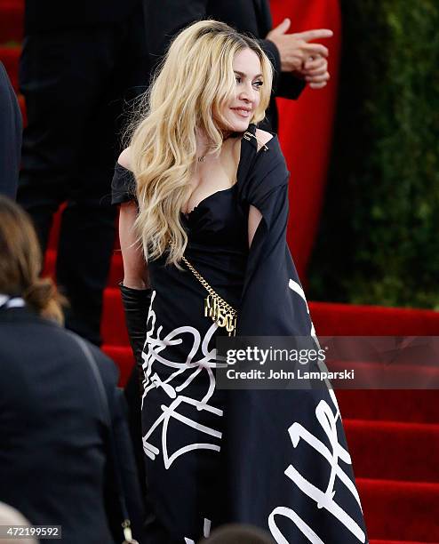 Madonna attends "China: Through The Looking Glass" Costume Institute Benefit Gala at Metropolitan Museum of Art on May 4, 2015 in New York City.