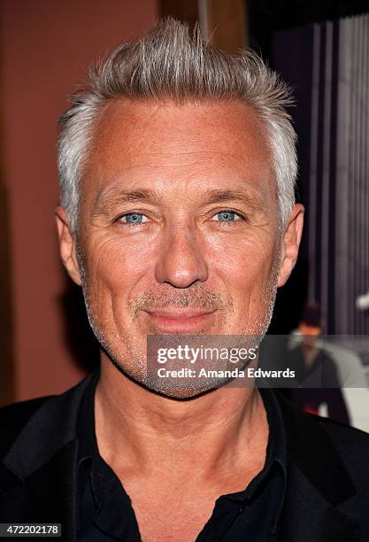 Actor and musician Martin Kemp attends the premiere of "Soul Boys Of The Western World: Spandau Ballet" at the Sundance Cinema on May 4, 2015 in Los...