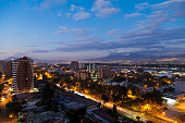 Guatemala City by dusk
