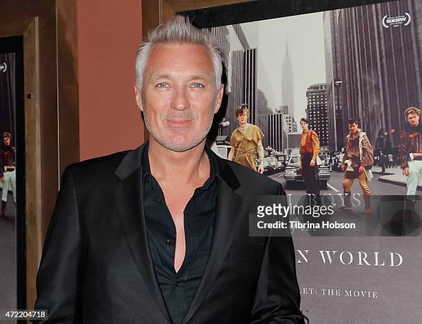 Martin Kemp of Spandau Ballet attends the premiere of 'Soul Boys of the Western World: Spandau Ballet' at Sundance Cinema on May 4, 2015 in Los...