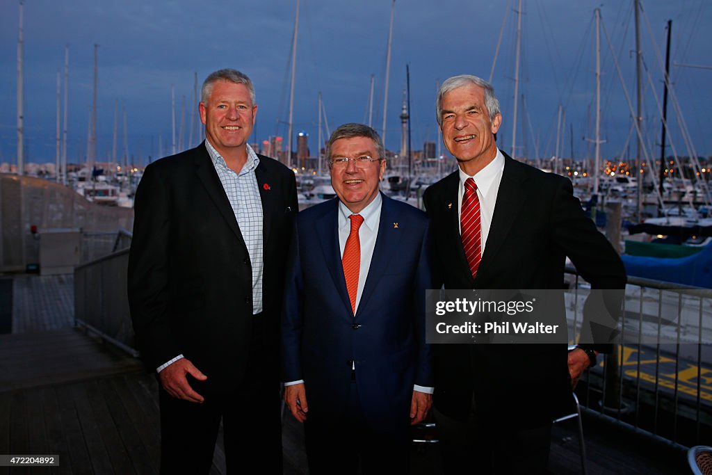 IOC President Thomas Bach Visits New Zealand