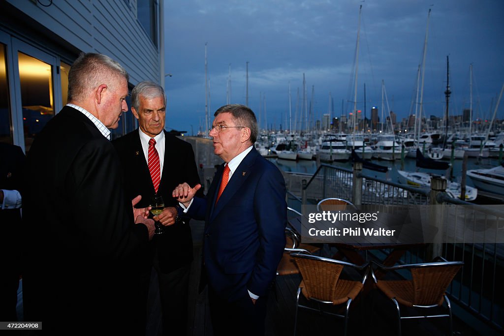 IOC President Thomas Bach Visits New Zealand