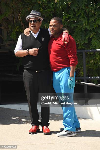 Actor Anthony Anderson and host/comedian George Lopez attended the 8th Annual George Lopez Celebrity Golf Classic presented by Sabra Salsa to benefit...