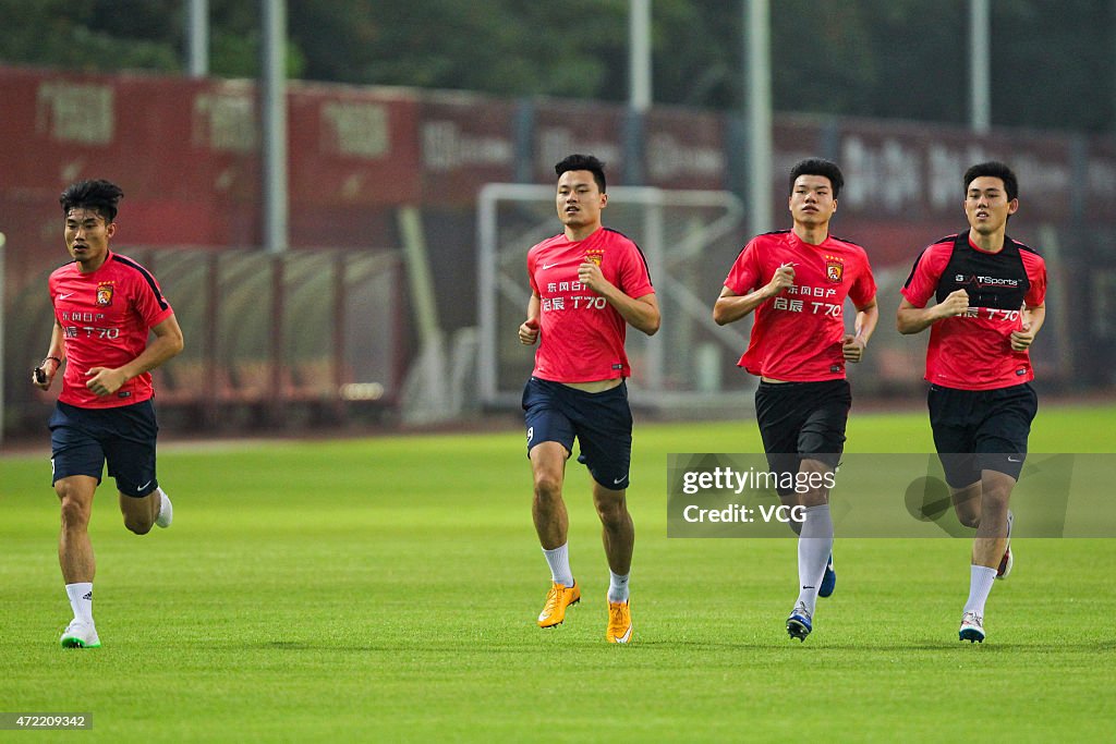 Guangzhou Evergrande Training Session - AFC Asian Champions League