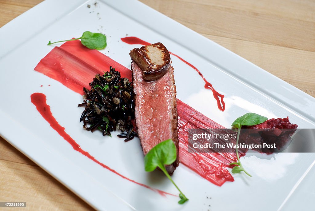 WASHINGTON, DC - APRIL 17: Sous chef Jonathan Heeter, from Trum