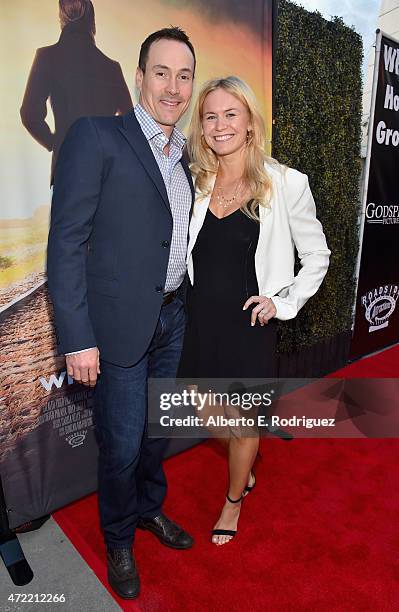 Actor Chris Klein and Laina Rose Thyfault attend the premiere of Roadside Attractions' & Godspeed Pictures' "Where Hope Grows" at The ArcLight...