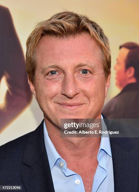 Actor William Zabka attends the premiere of Roadside Attractions' & Godspeed Pictures' "Where Hope Grows" at The ArcLight Cinemas on May 4, 2015 in...