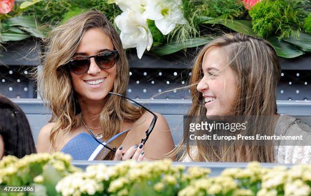 Maria Pombo attends the Mutua Madrid Open tennis tournament on May 4, 2015 in Madrid, Spain.