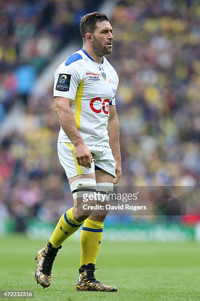 Jamie Cudmore of Clermont looks on during the European Rugby Champions Cup Final match between ASM Clermont Auvergne and RC Toulon at Twickenham...
