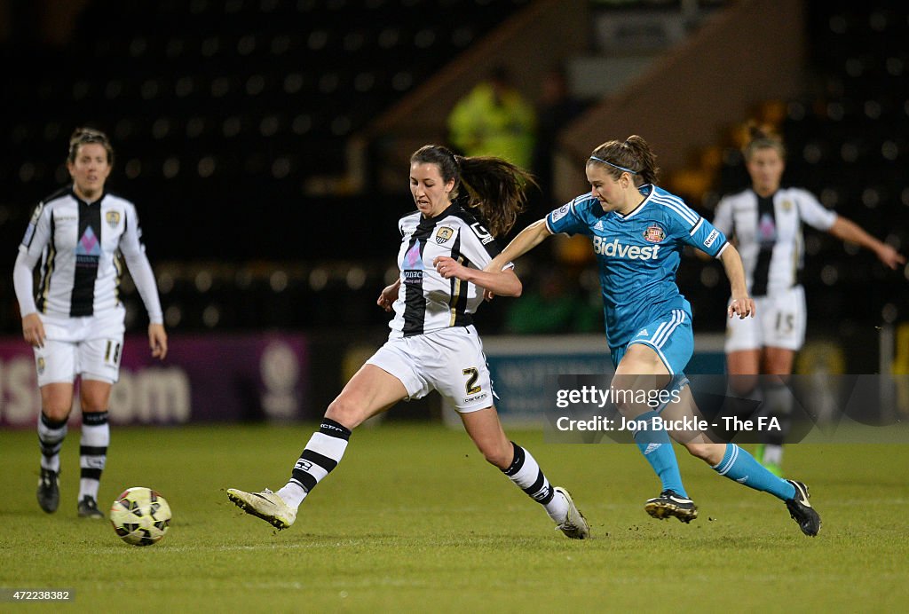 Notts County Ladies FC v Sunderland AFC Ladies  - WSL