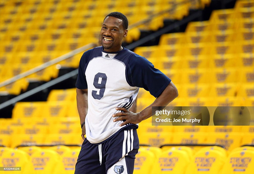 Memphis Grizzlies Practice in Golden State