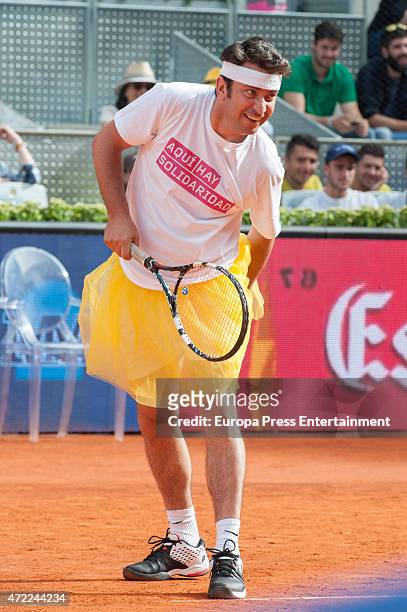 Arturo Valls during a charity event held on the ocassion of the Mutua Madrid Open tennis tournament on May 1, 2015 in Madrid, Spain.