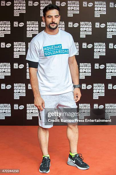 Antonio Velazquez during a charity event held on the ocassion of the Mutua Madrid Open tennis tournament on May 1, 2015 in Madrid, Spain.