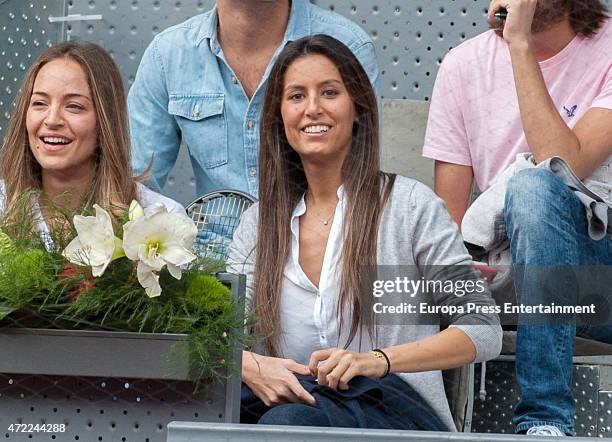 Marta Tornel and Ana Boyer during a charity event held on the ocassion of the Mutua Madrid Open tennis tournament on May 1, 2015 in Madrid, Spain.