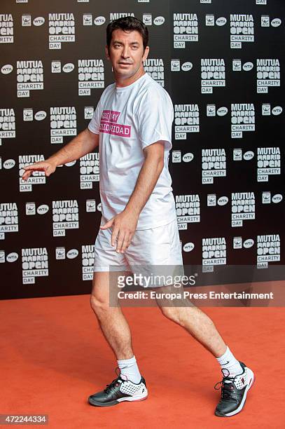 Arturo Valls during a charity event held on the ocassion of the Mutua Madrid Open tennis tournament on May 1, 2015 in Madrid, Spain.