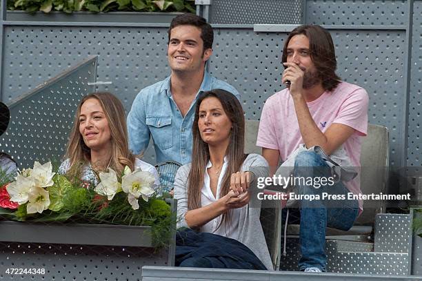 Ana Boyer and Marta Tornel during a charity event held on the ocassion of the Mutua Madrid Open tennis tournament on May 1, 2015 in Madrid, Spain.