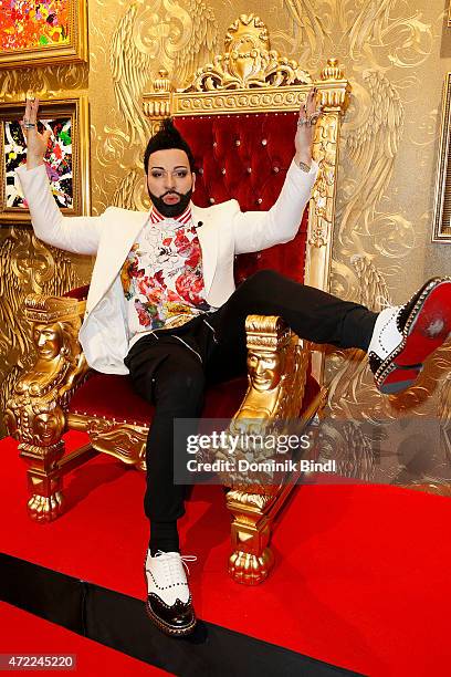 Harald Gloeoeckler during the Gloeoeckler pop up store opening on May 5, 2015 in Munich, Germany.