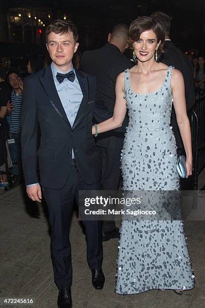 Actors Dane DeHaan and Anna Wood attend the "China: Through The Looking Glass" Costume Institute Benefit Gala After Party on May 4, 2015 at The...