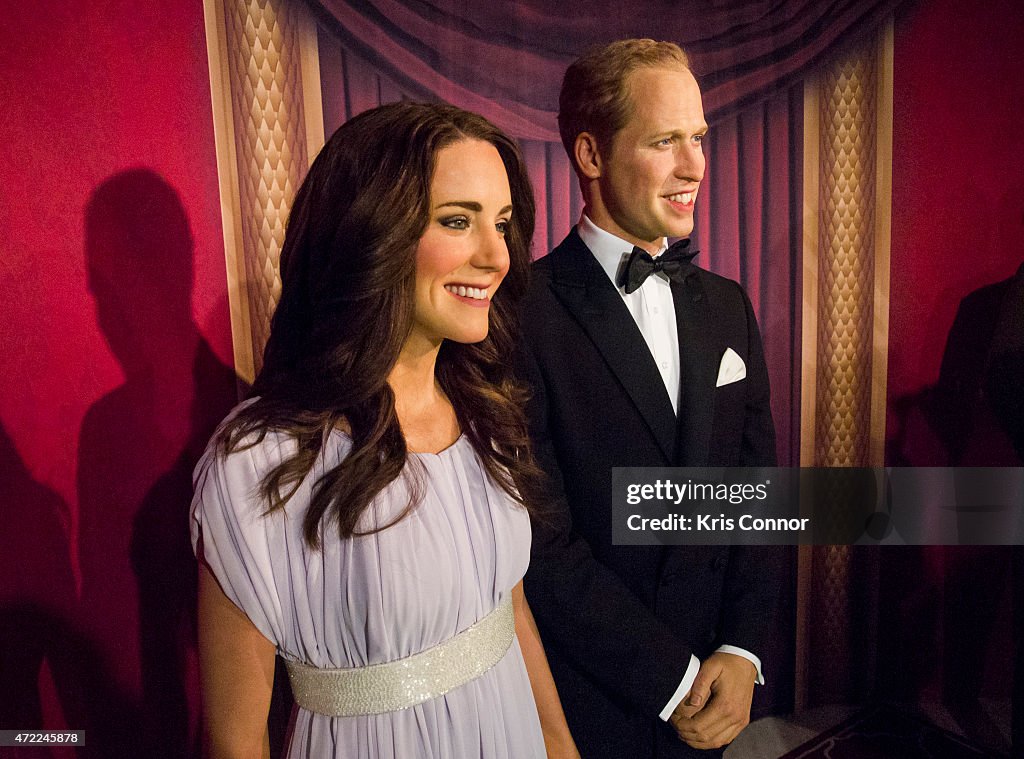 Madame Tussauds Washington DC Royal Family Wax Figure Unveiling