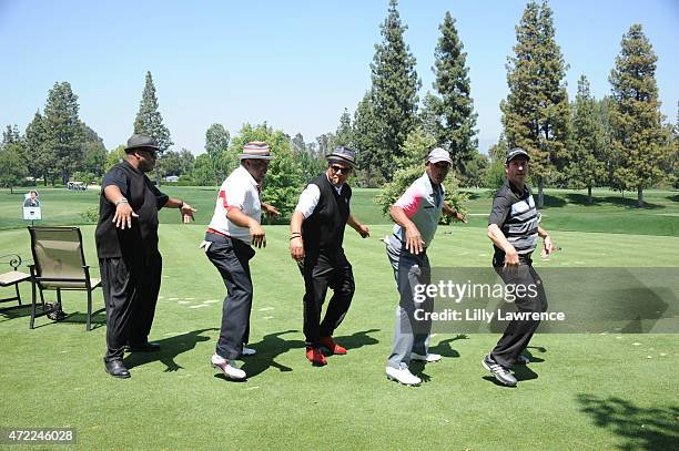 Jimmy Jam, Roland Martin, George Lopez and guests attend The 8th Annual George Lopez Celebrity Golf Classic presented by Sabra Salsa to benefit The...