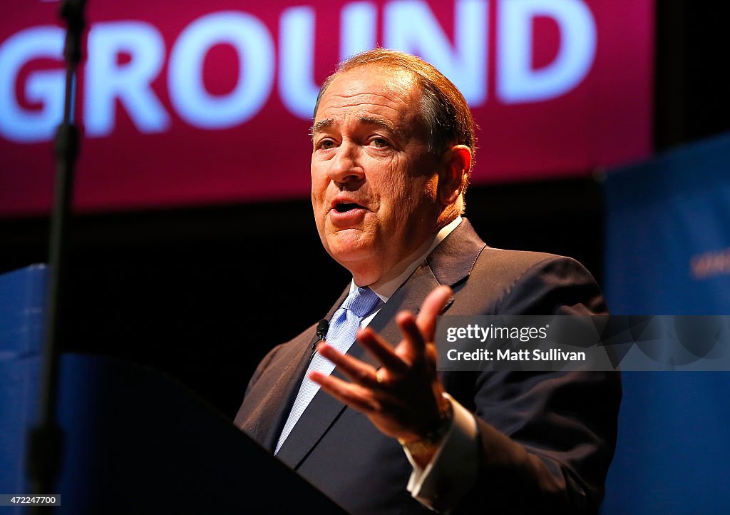 Huckabee Announces His Intentions For The 2016 Presidential Race