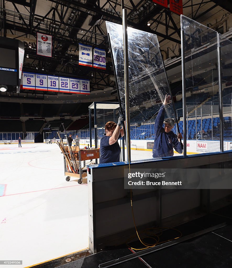 Ice Removed From Nassau Coliseum