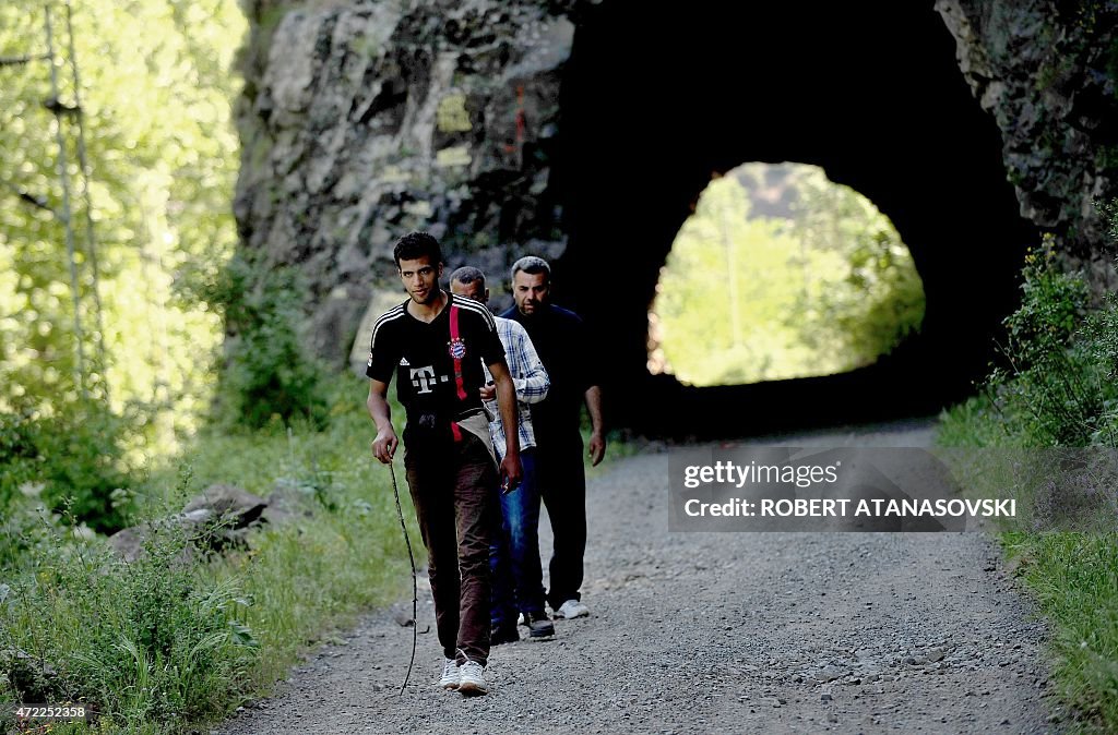 MACEDONIA-MIGRANTS-ACCIDENT