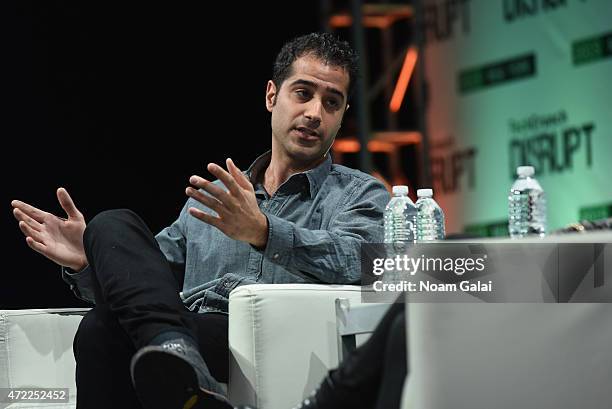 Co-Founder and CEO of Periscope, Kayvon Beykpour speaks onstage during TechCrunch Disrupt NY 2015 - Day 2 at The Manhattan Center on May 5, 2015 in...