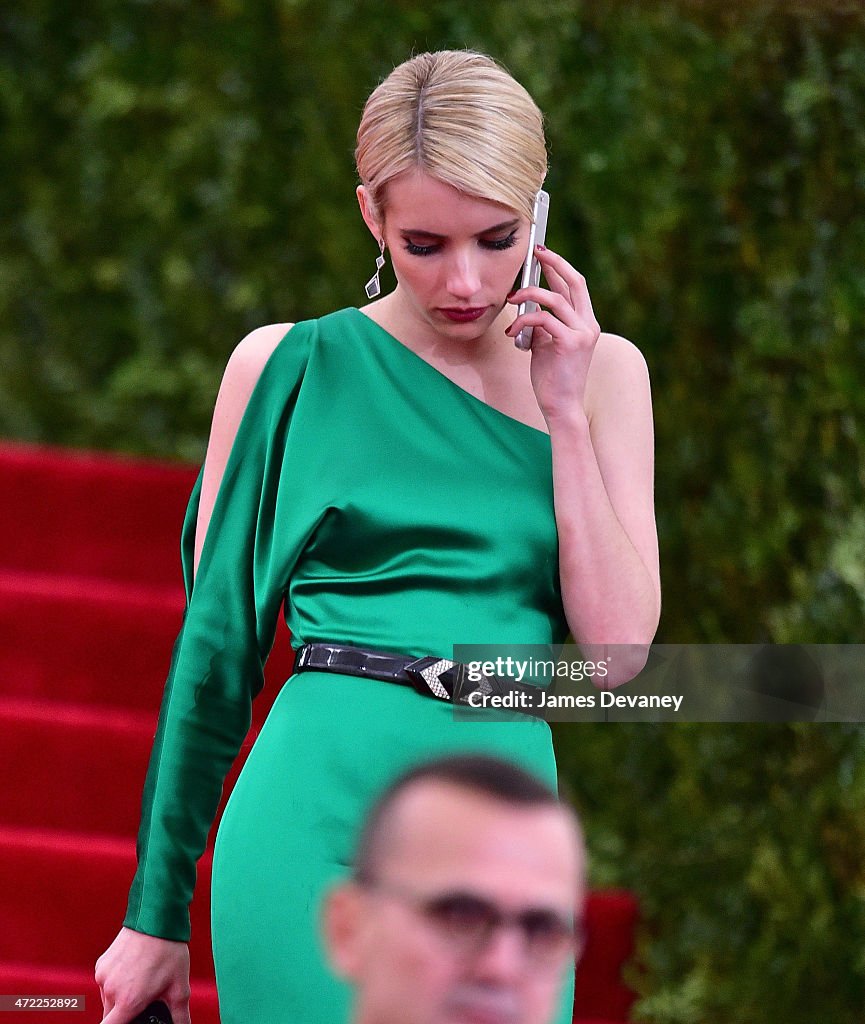 "China: Through The Looking Glass" Costume Institute Benefit Gala - Outside Arrivals