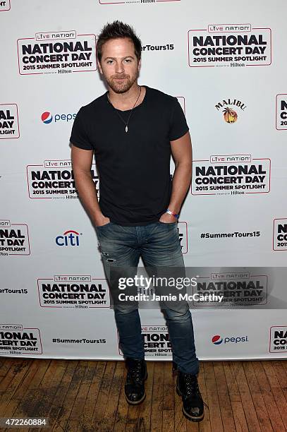 Kip Moore arrives as Live Nation Celebrates National Concert Day At Their 2015 Summer Spotlight Event Presented By Hilton at Irving Plaza on May 5,...