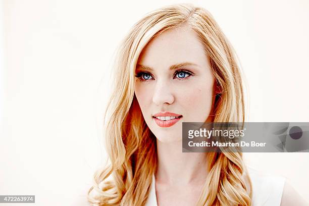 Actress Deborah Ann Woll poses for a portrait at the TV Guide portrait studio at San Diego Comic Con for TV Guide Magazine on July 24, 2014 in San...