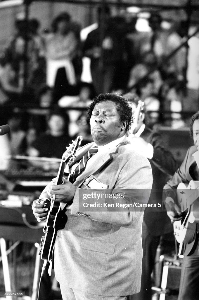 BB King, Ken Regan Archive, September 22, 1985