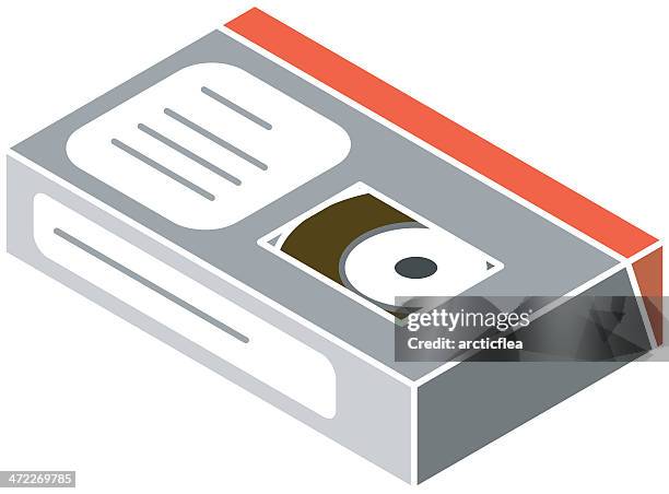 minidv tape - television studio stock illustrations
