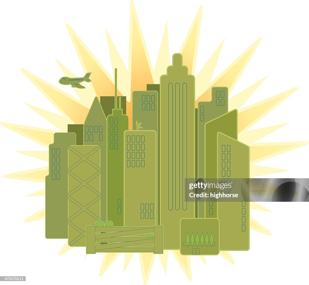 Cityscape Sunrise