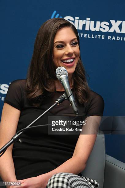 Abby Huntsman attends a special edition of SiriusXM's No Labels Radio, airing on SiriusXM POTUS at SiriusXM Studios on May 5, 2015 in New York City.