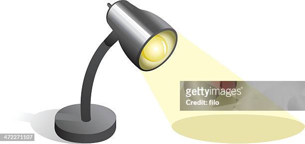 90 Desk Lamp White Background High Res Illustrations - Getty Images