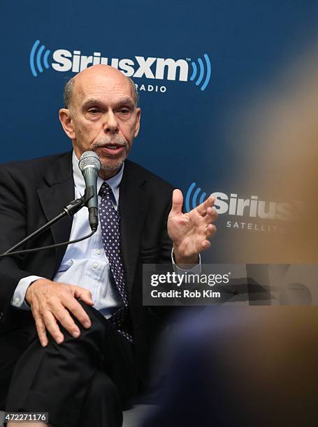 Dr. Kenneth L. Davis, President and CEO of the Mount Sinai Health System, attends a special edition of SiriusXM's No Labels Radio, airing on SiriusXM...