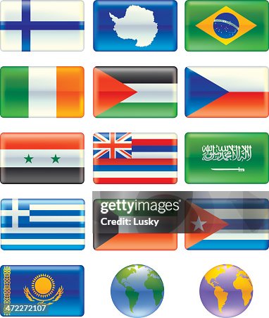 Flags (2 of 6 Aqua style) Flags (2 of 6 Aqua style)