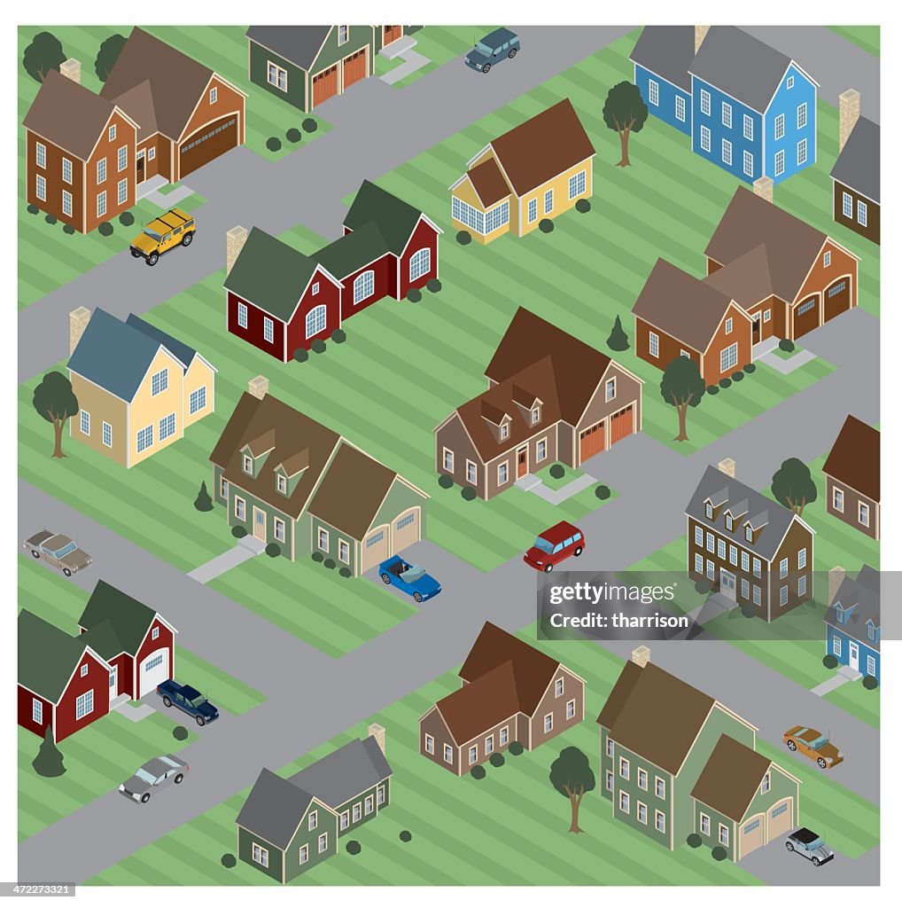 Happy Isometric Neighborhood